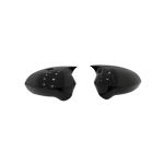 Capace oglinzi tip Batman negru lucios pentru Seat Ibiza IV (2008–2017) set 2 buc