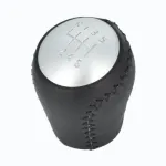 Mâner schimbător viteze compatibil Nissan, 6 trepte, finisaj piele, ART-NS-03