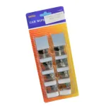 Ornament pentru ștergător 1039A cromat, set 2 bucăți pentru auto