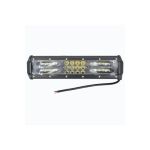 Proiector LED auto 60W 12/24V cu lupa 4D, fascicul Spot 30°, IP67