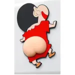 Protectie pentru portiera auto din silicon TZ-002-1, set 2 bucati