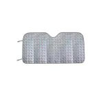 Parasolar auto holografic 70x150 cm cu ventuze, protectie solara