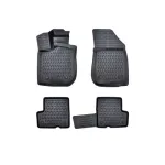 Set covoare cauciuc tip tavita pentru Dacia Logan II 2013-2020, negru