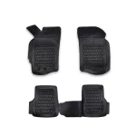 Covoare auto cauciuc tip tavita pentru Fiat Albea 2002-2012, set 4 buc