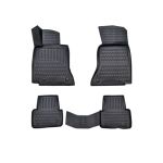 Set covorase cauciuc tip tavita pentru Mercedes Clasa C W206 2021+, negru