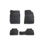 Covorașe cauciuc tip tăviță pentru Hyundai Kona 2018+ set 4 buc, negru