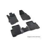 Set covorașe cauciuc tip tăviță pentru Seat Arona 2017-2020, negre, 4 buc