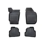 Set covoare cauciuc tip tavita pentru Skoda Fabia II (2007-2014), 4 buc