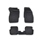 Set covoare cauciuc tip tavita pentru Opel Corsa D (2006–2019), negru