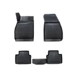 Set covorase cauciuc tip tavita pentru Opel Insignia I 2008-2017, negru