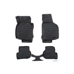 Covorașe cauciuc tip tăviță pentru Volkswagen Golf VI 2008–2013, set 4 buc
