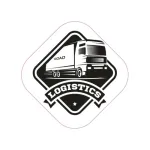 Abțibild „Logistics” pentru camioane și depozite, Oracal, 19,5 cm (TAG 005/T4)