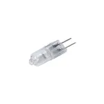 Bec halogen G4 12V 20W, lumină alb cald 420 lm, sticlă transparentă