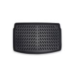 Covor portbagaj tip tavita TPE pentru Volkswagen Polo MK6 (2017+) baza inalta, negru