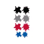 Abțibild pată de vopsea tip TAG din ORACAL, culori diverse (set 2 buc.)