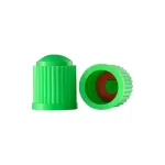 Set 100 capăcele pentru valvă din plastic verde MH-VC03, protecție praf