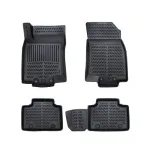 Set covorașe tip tavă din cauciuc pentru Nissan X-Trail T32 (2012–2021), negru