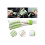 Perie pentru curatarea ventilatiei auto, microfibra cu 3 brate si perie sintetica G411