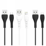 Cablu Micro USB 3A Quick Charge pentru incarcare rapida si transfer date, negru