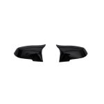 Capace oglinzi tip Batman negru lucios pentru BMW Seria 1 F20/F22, set 2 buc