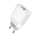 Încărcător de rețea USB/USB-C 20W cu Power Delivery și Quick Charge 3.0 XO-L64