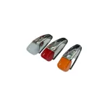 Lampă de semnalizare 6 LED SMD 12–24V, IP66, alb/roșu/galben (Cod 4701)