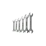 Set 8 chei fixe 6–22 mm din oțel carbon, unghi 15° (Cod 50590)