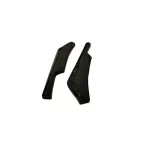 Set prelungire colțar bară premium, negru lucios (CLT1015)