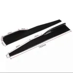 Set prelungiri praguri laterale tuning, 74,5 cm, negru lucios (OEM PRG1011-745)