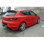 Set prelungiri ornament praguri laterale tuning,  negru lucios , lungime 190cm Cod: PRG1009-190 ( nu se trimit prin curier )