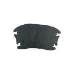 Autocolant protecție pentru zona mânerului ușii auto, set 4 bucăți MW-01
