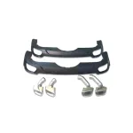 Difuzor bară spate compatibil BMW X5 F15, design M V8, cod DIF-H202