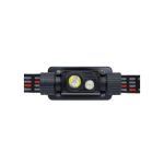 Lanternă frontală PNI Adventure F80 Dual LED 1000 lm, IP68, USB-C, 2200 mAh