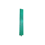Margine rampă pentru pardoseală modulară PP 40x6x1,8 cm, verde, trafic intens