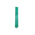 Margine rampă pentru pardoseală modulară PP 40x6x1,8 cm, verde, trafic intens