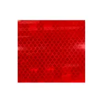 Folie reflectorizantă roșie tip fagure, lățime 1,22 m, vândută la metru (HUJ005)