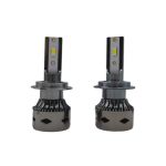 Set 2 Becuri LED  H1  55W  5500 lumen-bec 6000k  12V CANBUS Cod: CHS-D8-H1
