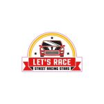 Abtibild auto Let’s Race din vinil ORACAL, 7,5 x 6 cm (TAG 052/T2)