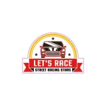 Abtibild auto Let’s Race din vinil ORACAL, 7,5 x 6 cm (TAG 052/T2)