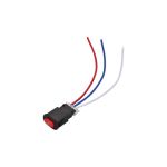 Buton avarii auto universal TL-26 cu cabluri, 3 fire, OEM