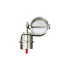Clapetă de evacuare controlată prin vacuum, inox T304, Ø76 mm (TY-CLP-76)