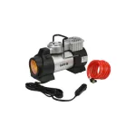 Compresor auto 12V 180W cu manometru, 150 PSI si LED, set accesorii