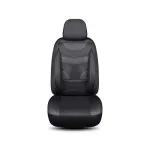 Set huse auto universale 11 piese, negru/negru, pentru scaune fata si spate (HNG1321-1)