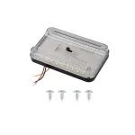 Lampă plafonieră LED 12V cu 36 LED-uri, lumină albă, rezistentă la apă (AC2074)