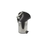 Coș de gunoi Perfect Home cu pedală, 20 L, inox/plastic, resigilat