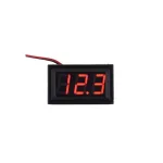 Voltmetru auto digital 6–48V cu afisaj LED rosu, protectie inversa (TL-44)