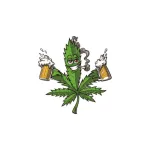 Abtibild auto frunza decorativ, rezistent pentru exterior si interior, 13x12 cm (XL-03)