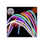 Bandă LED Neon Flex 5 m, 24V, 10W/m pentru iluminare auto și decor