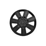 Set 4 capace roti Evo 15 inch, negru mat, pentru jante din otel (WG0-1BK-15)