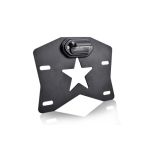 Suport număr înmatriculare ATV/UTV 12V cu lampă LED, compatibil Maverick – RZR-064